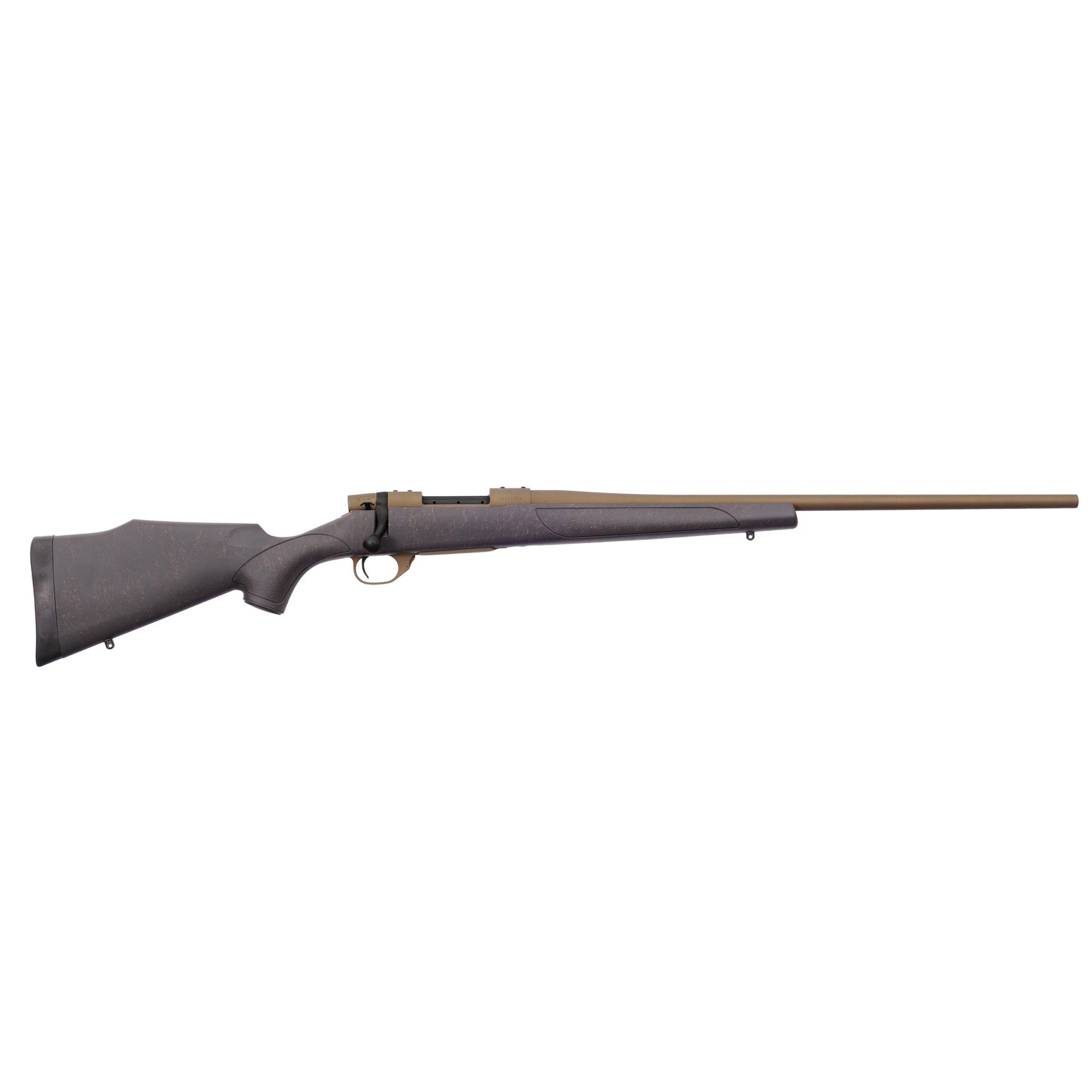 Weatherby Vanguard Weatherguard .25-06 Rem Bolt Action Rifle, Black with Bronze Webbing - VWB256RR4T - Weatherby