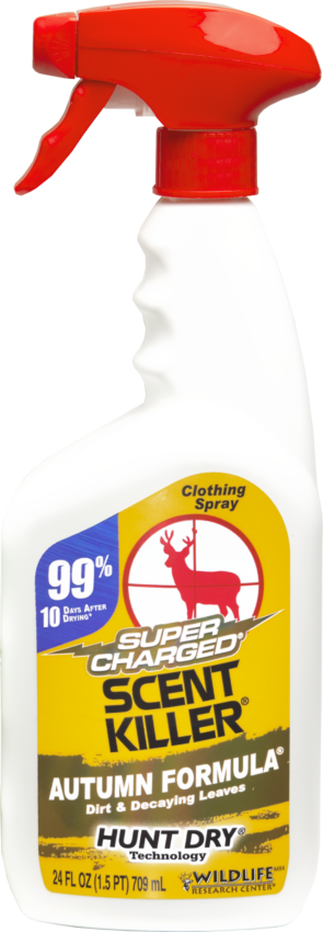 Wildlife Research Scent Killer Autumn Formula Gold Hunting Scent Odor Eliminator, 24 oz Trigger Spray Bottle - 575 - Wildlife Research