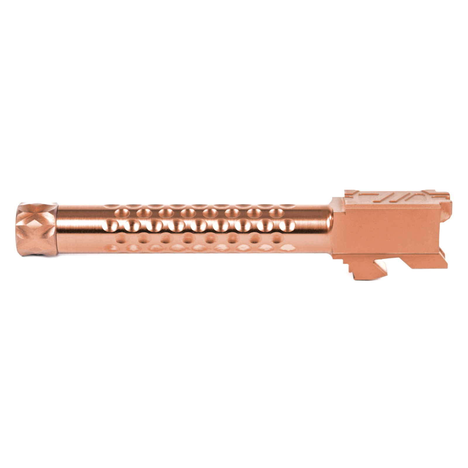 ZevTech Optimized Match Grade Threaded Barrel for Glock 17 Gen 1-4 Pistol, Bronze - BBL-17-OPT-TH-BRZ - Zevtech