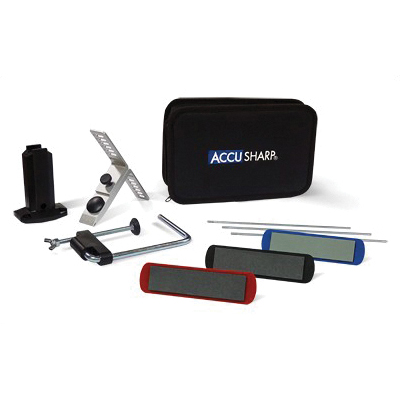 AccuSharp Knife Sharpener 3 Stone Precision Sharpening Kit - 060C - Accusharp