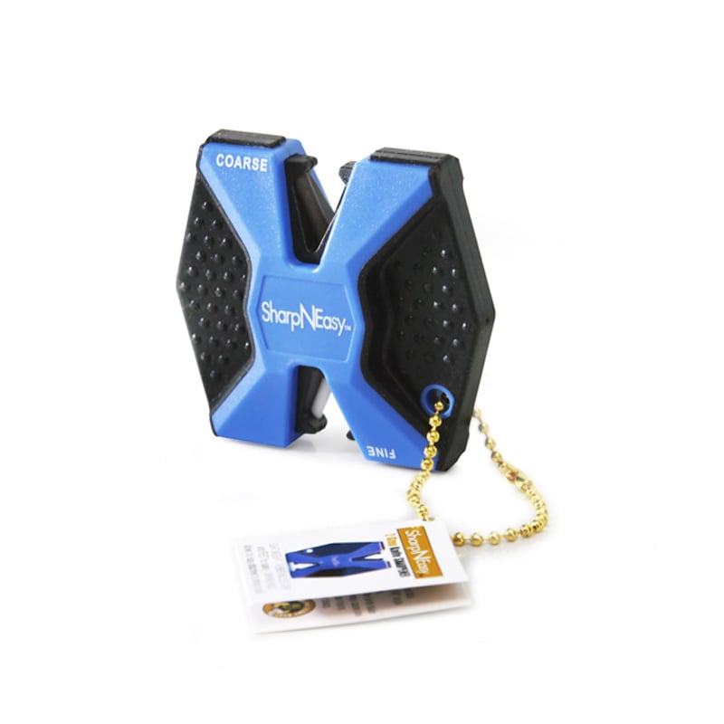 AccuSharp Sharp-N-Easy 2 Step Knife Sharpener, Blue - 334C - Accusharp