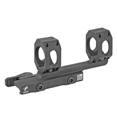 American Defense QR 30mm Scope Mount for Picatinny, Blk - AD-RECON-30-STD