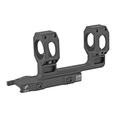 American Defense Mount w/ Picatinny & Quick Release Fits 30MM Scope, Black - AD-RECON-H-30-STD-TL - American Defense Manufacturing