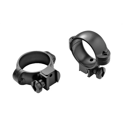 Burris Signature Rimfire 1" Scope Rings Fits Picatinny or 11mm Dovetail, High Height, Black - 420556 - Burris Co