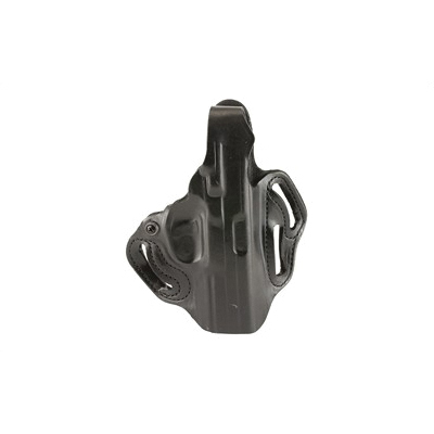 DeSantis Gunhide Scabbard Belt Holster Fits FNX-45 Tac & 4.5" FNP-45, RH w/ Thumb Break, Black - 001BA31Z0 - Desantis Gunhide