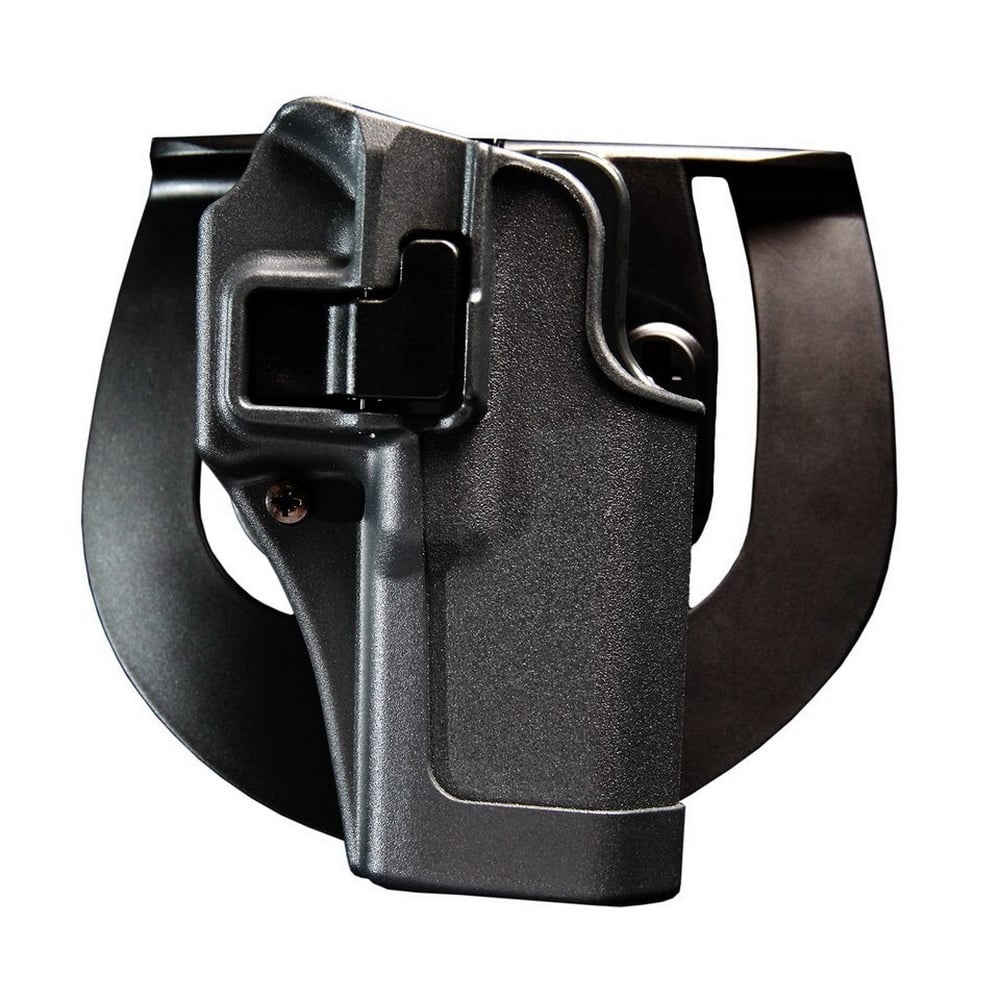 Blackhawk Serpa CQC Size 2 Left Hand Glock 19 Concealment Injection Molded Sportster Holster, Matte Gunmetal Gray - 413502BK-L - Blackhawk!