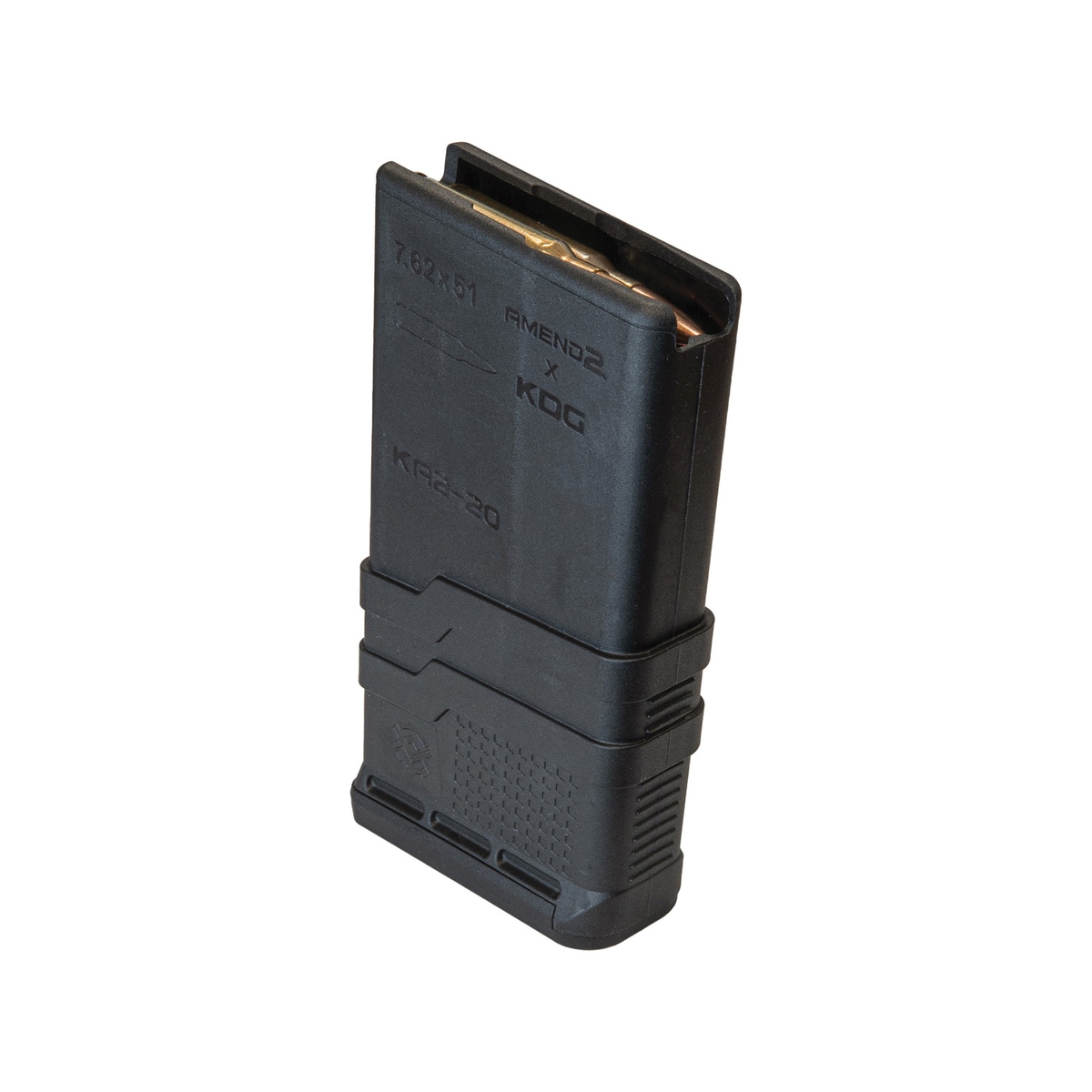 Amend2 Mod 3 20rds 7.62x51mm Magazine - Black High-Capacity Tactical - SCARMOD3BLK20 - Amend 2