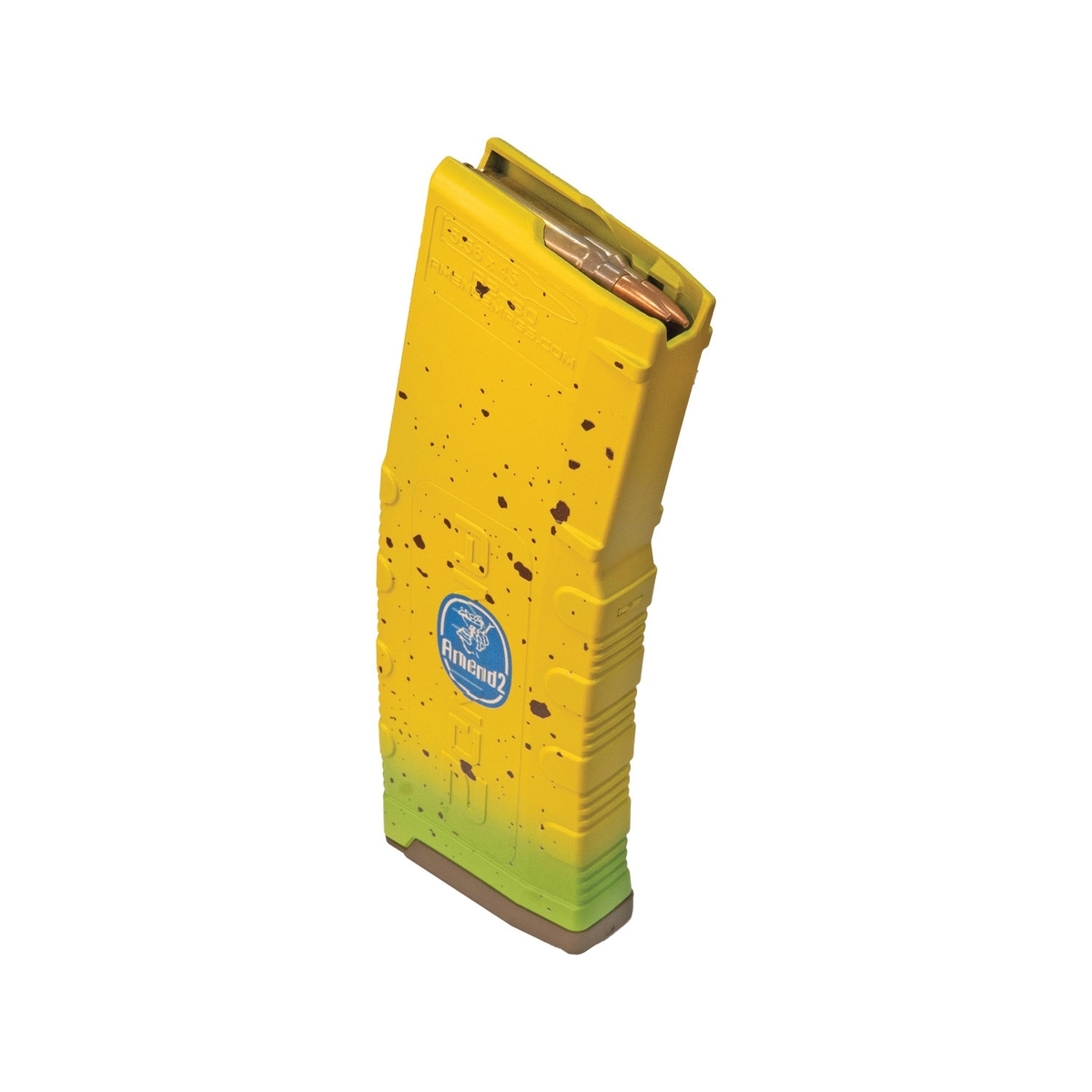 Amend2 Mod 2 30rds 5.56x45mm/.223 Remington Magazine - Banana Graphic Tactical - 556BANANA30 - Amend 2