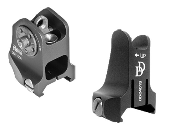 Daniel Defense AR-15 Iron Sight Set Fixed - 19-088-09116 - Daniel Defense
