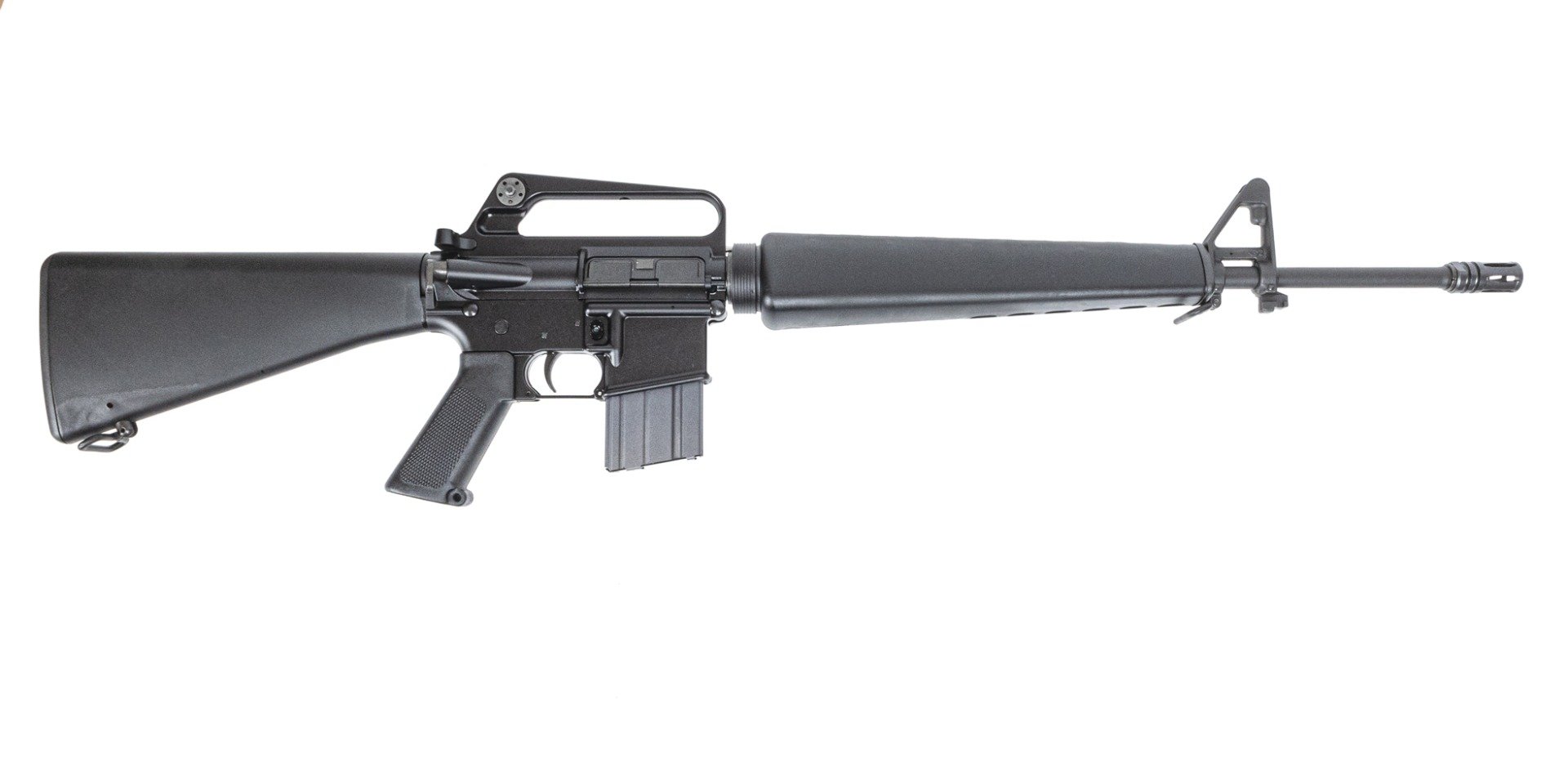 Harrington & Richardson Retro M16A1 Style 20" 5.56 1/12 Rifle, Black - Harrington & Richardson