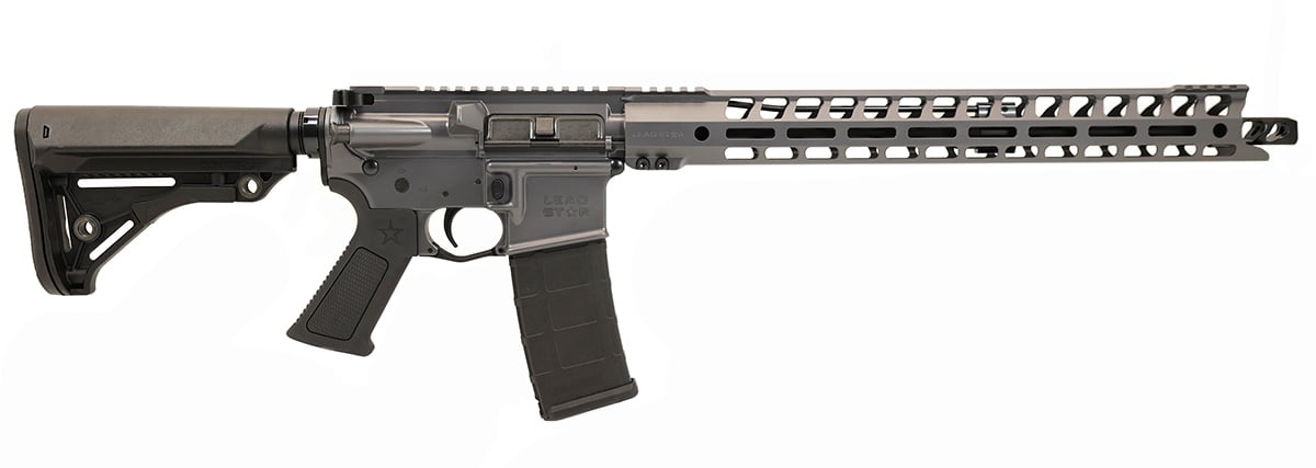 Lead Star Arms Grunt Rifle - 16" 5.56 NATO w/ 17" Handguard (Concrete Grey)
