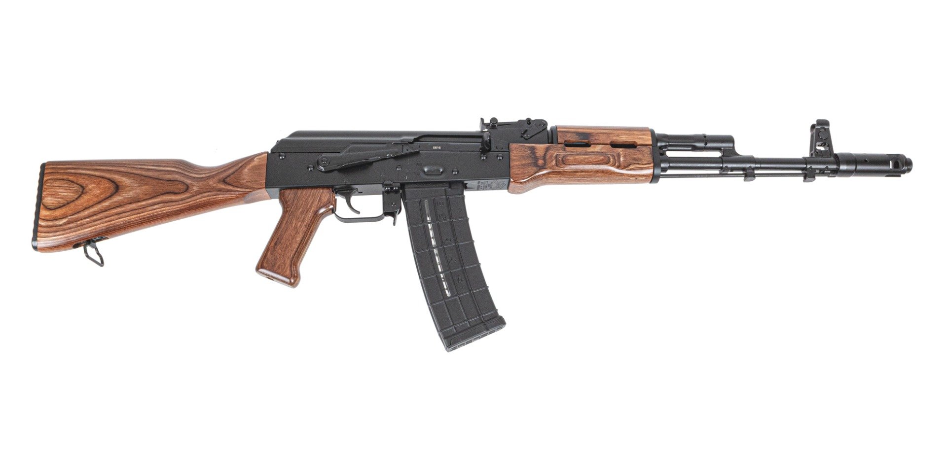 PSA AK-101 Classic Rifle with Toolcraft Trunnion, Bolt, and Carrier, Nutmeg - Palmetto State Armory