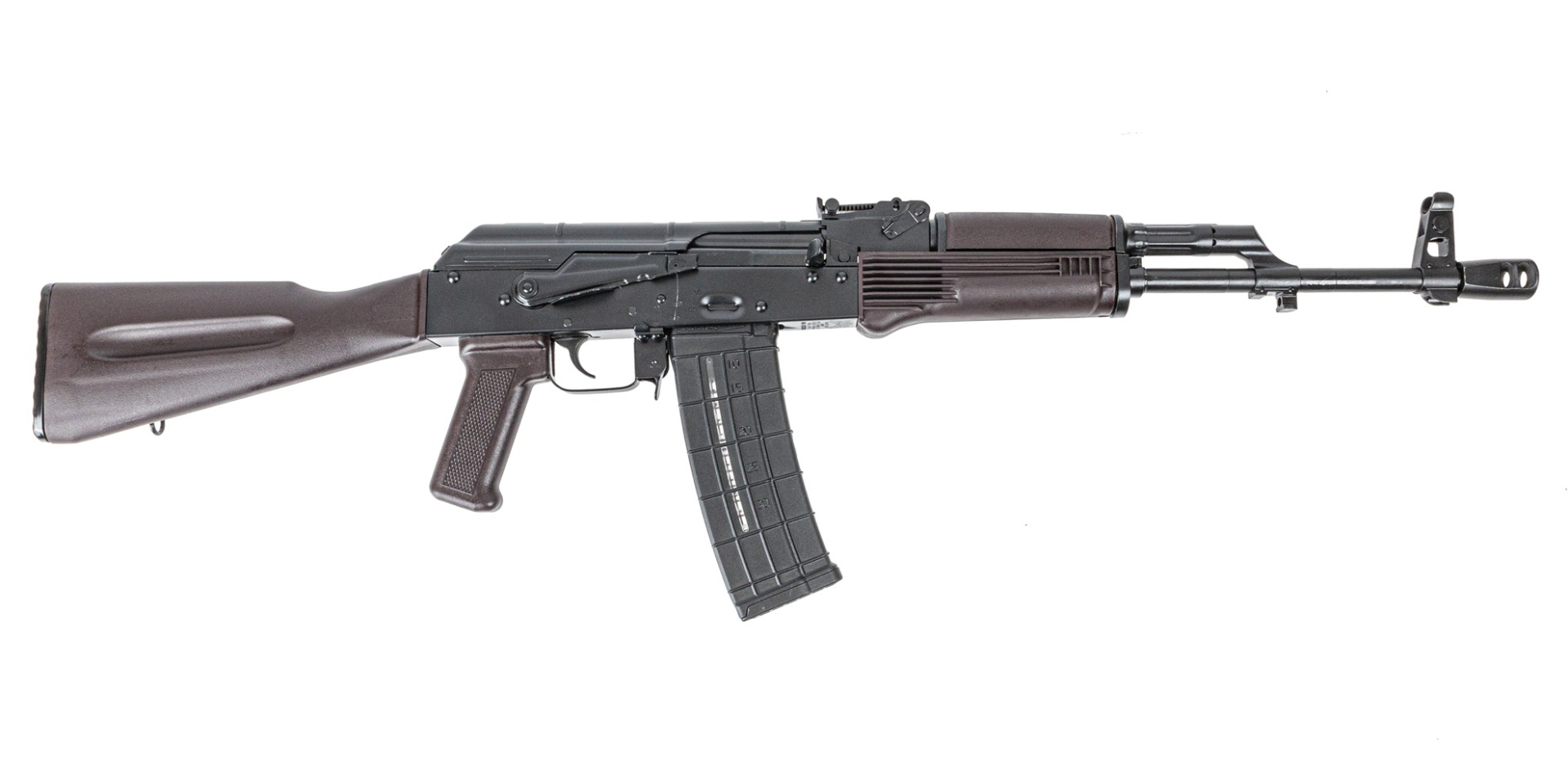 PSA AK-101AKM Plum Classic Polymer Rifle with Toolcraft Bolt, Trunnion, and Carrier - Palmetto State Armory
