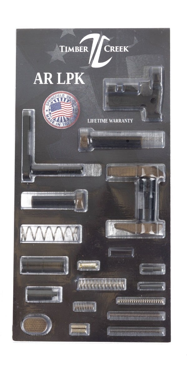 Timber Creek Lower Parts Kit, Burnt Bronze - AR LPK BB - Timber Creek