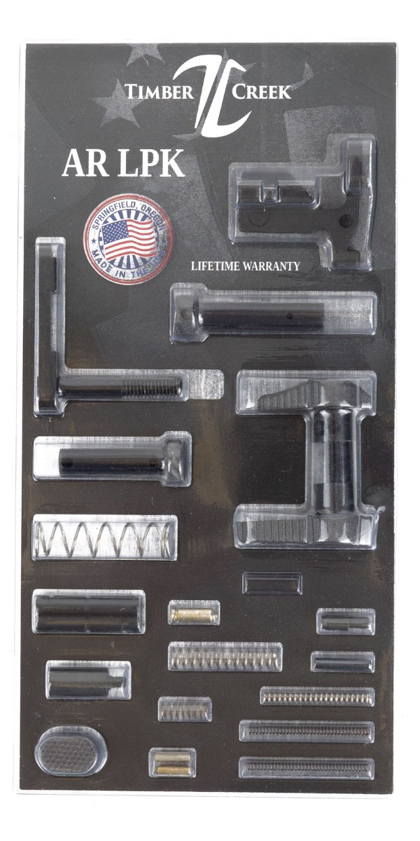 Timber Creek Lower Parts Kit, Tungsten - AR LPK T - Timber Creek