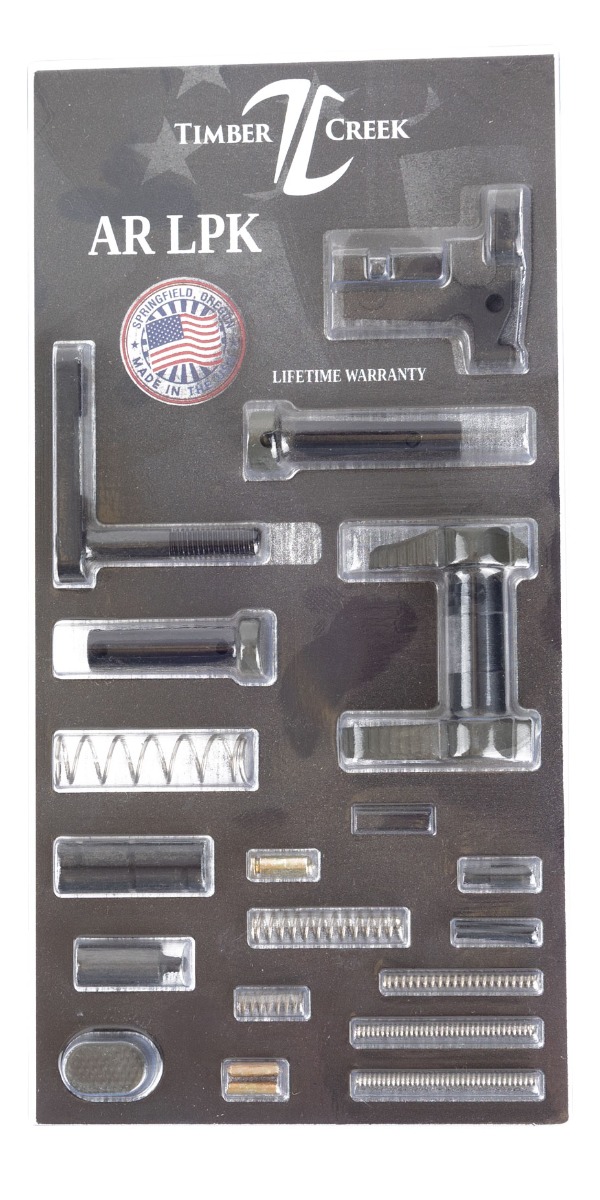 Timber Creek AR-15 Lower Parts Kit, OD Green - AR LPK OD - Timber Creek