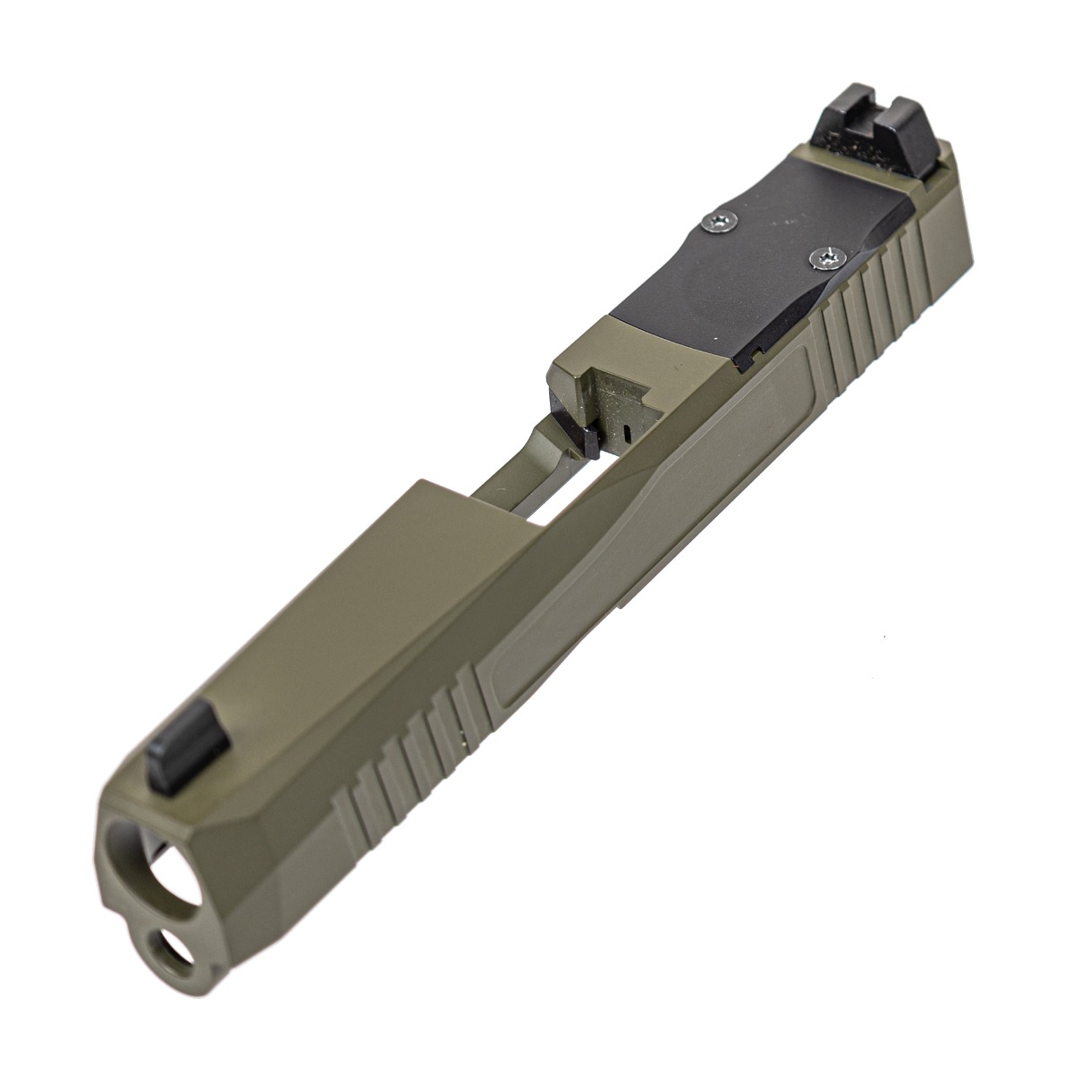 PSA Dagger Complete RMR Slide Assembly With Extreme Carry Cuts, Sniper Green