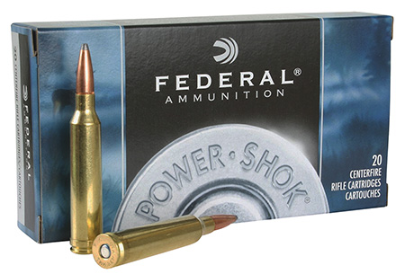 Federal 7mm Remington Magnum 175 Grain SP Power-Shok Ammunition 20rds -7RB - Federal