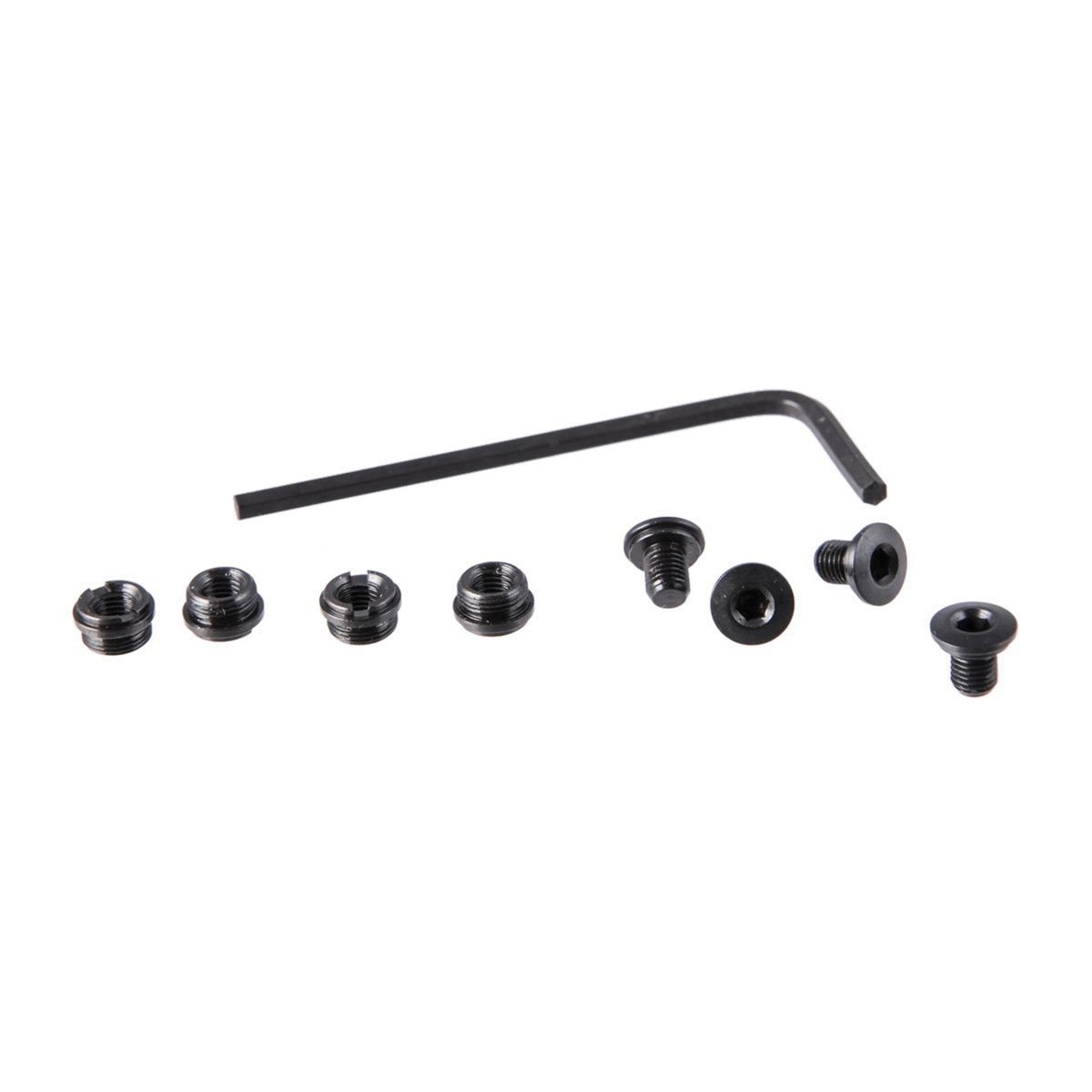 Brownells 4-Pack Slim Grip Screw and Bushing Fits 1911 Commander/1911 Government, Blue