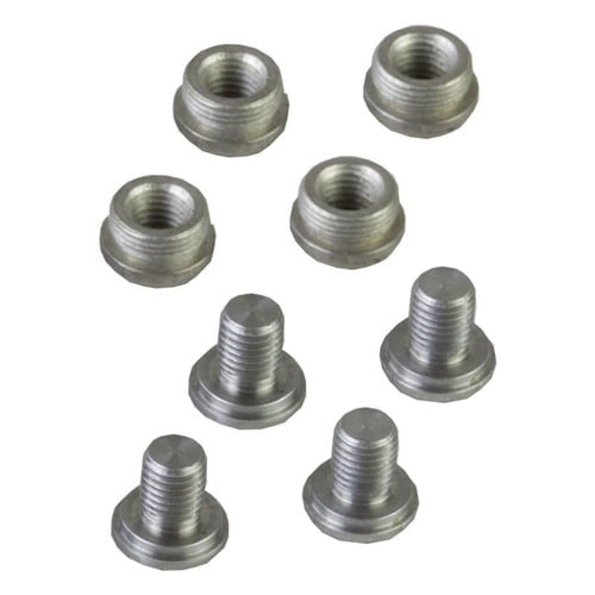 Brownells 4-Pack Slim Grip Screw and Bushing Fits 1911 Commander/1911 Government, Stainless Steel