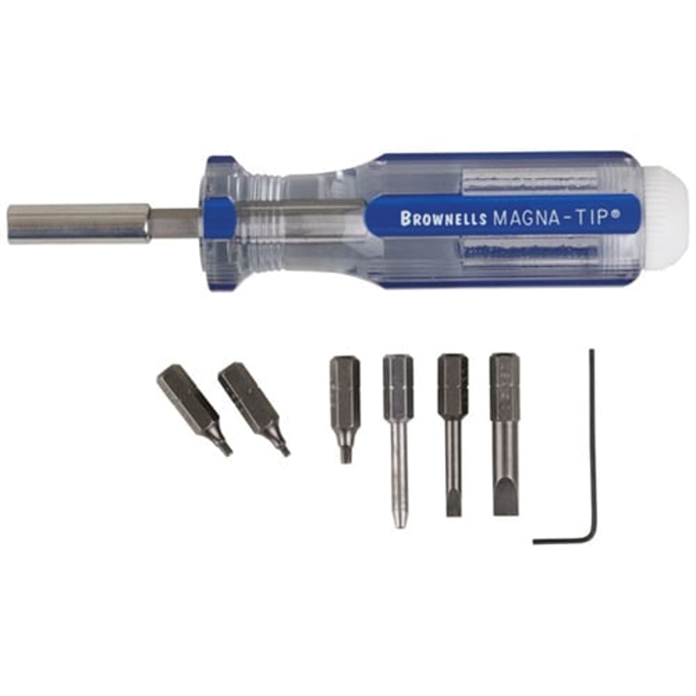 Brownells Magna-Tip 8-Piece Screwdriver Set