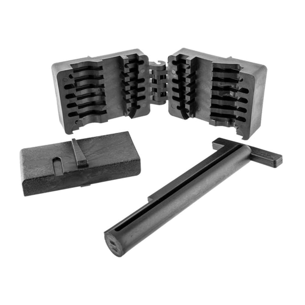 Brownells AR-15/M16 Action and Lower Receiver Vise Block Set, Black - Brownells