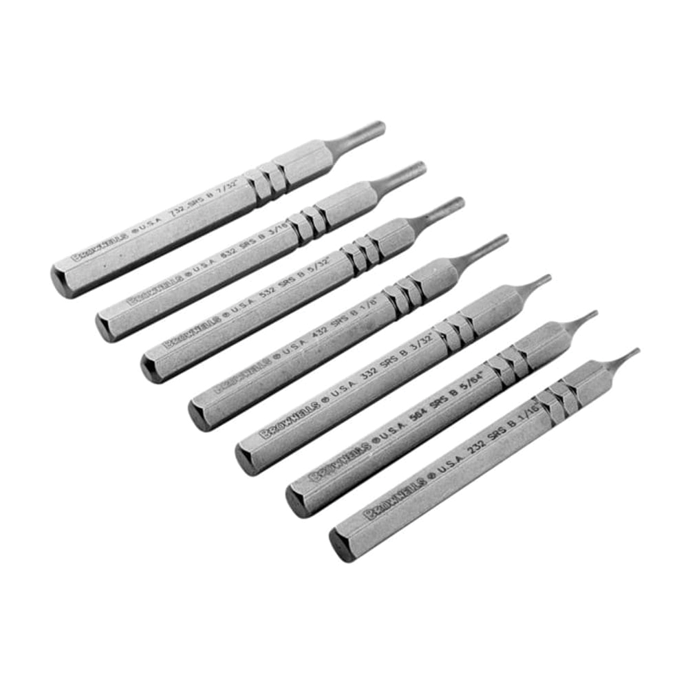 Brownells Premium Roll Pin Starter 7-Piece Punch Kit