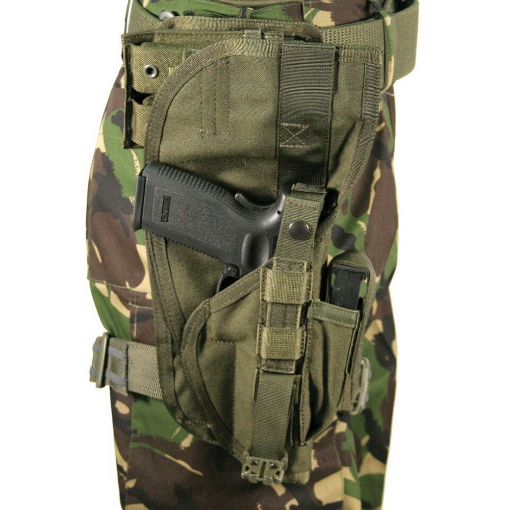 Blackhawk Size Universal Right Hand Semi-Autos Large-Frame Weapon Special Operations Holster, OD Green - 40XP00OD - Blackhawk!