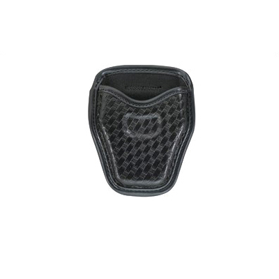 Bianchi 7934 Accumold Elite Basketweave Open Top Handcuff Case, Black - 22966 - Bianchi