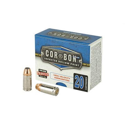 CorBon Self Defense 9mm Ammo 90 Grain JHP +P, 20 rds/box - 990 - Corbon