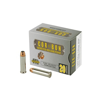 CorBon Self Defense 357 Mag Ammo 140 Grain JHP, 20 rds/box - 357140 - Corbon