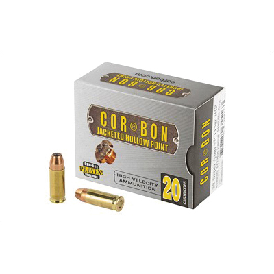 CorBon Self Defense 38 Super Ammo 115 Grain JHP +P, 20 rds/box - 38X11520 - Corbon