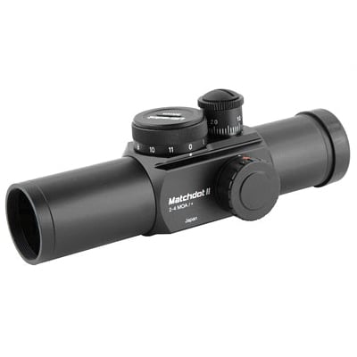 Ultradot Match Dot II 30mm 2/4 MOA Red Dot Sight, Black - MATCHDOT II