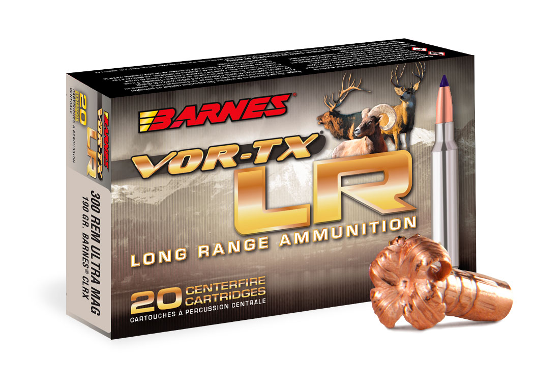 Barnes VOR-TX Long Range 127 Grain LRXBT 6.5 PRC Ammo, 20rds - 30830 - Barnes