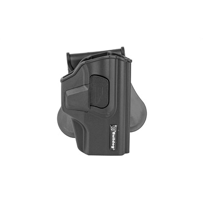 Bulldog Cases Rapid Release RH OWB Paddle Holster For Sig P320, Black - RR-S320