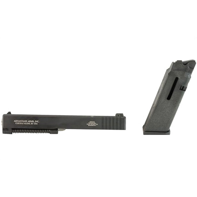 Advantage Arms Glock 20/21 Gen 3 .22 LR Conversion Kit With Barrel, 10 Round Magazine, And Range Bag, Black - AACLE20-21