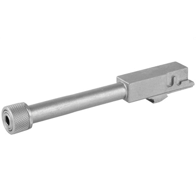 Advantage Arms Glock 17/22 .22 LR Threaded Barrel With Adapter, Stainless - AAXTB1722