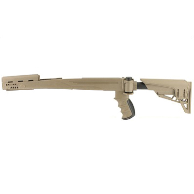 Advanced Technology Strikeforce TacLite SKS Side Folding Adjustable Stock, FDE -  B.2.20.1232 - Advanced Technology