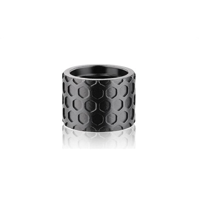 Backup Tactical Honeycomb Pistol Thread Protector 1/2x28 RH, Black - COMB-BLK - Backup Tactical