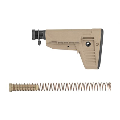 Bravo Company Mod 1 Stock Kit w/ SOPMOD Widebody, FDE - BCM-GFSK-MOD1-SPMD-FDE - Bcm