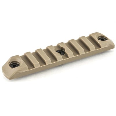 Bravo Company 4" Keymod Picatinny Rail for AR Rifles, FDE - BCM-KMR-1913-N4-FDE - Bcm