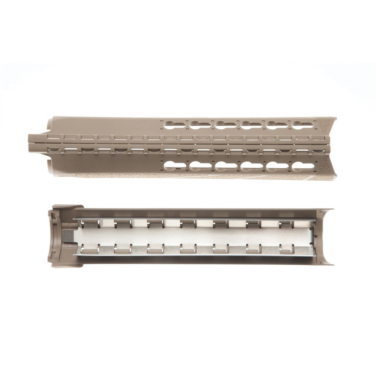 BCM Gunfighter Polymer KeyMod Rail, FDE - BCM-PKMR-MID-FDE - Bcm