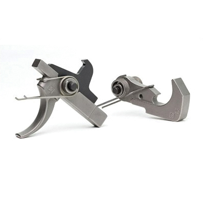 Bravo Company Teflon Trigger Assembly Fits AR-15, Polished Nickel Finish - BCM-PNT-TA1 - Bcm