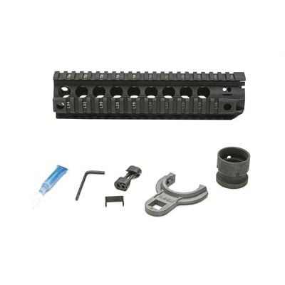 Bravo Company BCMGUNFIGHTER Picatinny 9" Quad Rail For AR Rifles, Black - BCM-QRF-9-556-BLK - Bcm