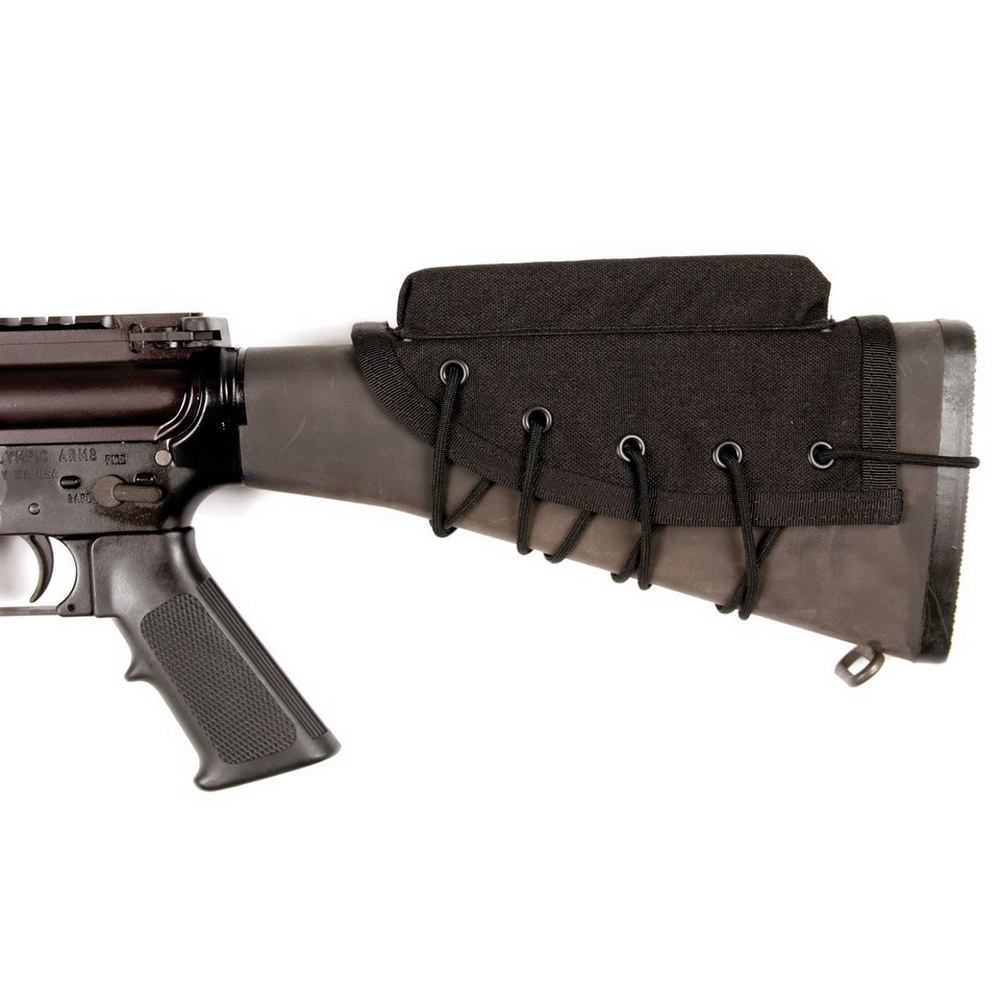 Blackhawk Rifle Cheek Pad for 4 Rifle Magazines and 2 Pistol Magazines, Black - 90CP00BK - Blackhawk!