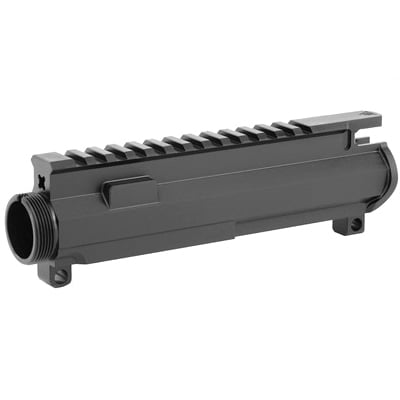 Black Rain Ordnance Flat Top Milled Upper Receiver, Black - BRO-MUR-2