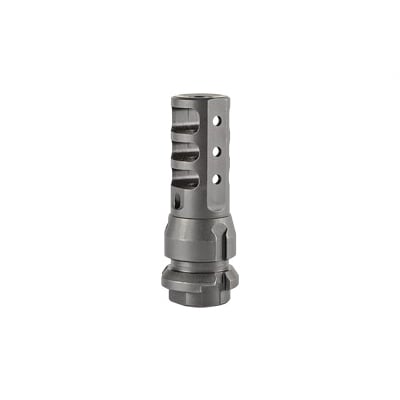 Dead Air Armament Key Mount Muzzle Brake w/ 3/4x24 Threads, Black - DA103 - Dead Air