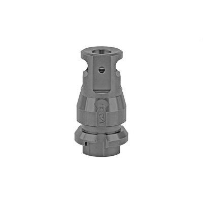 Dead Air Armament Key Mount Muzzle Brake w/ .38 Bore & 1/2x36 Threads, Black - DA110 - Dead Air