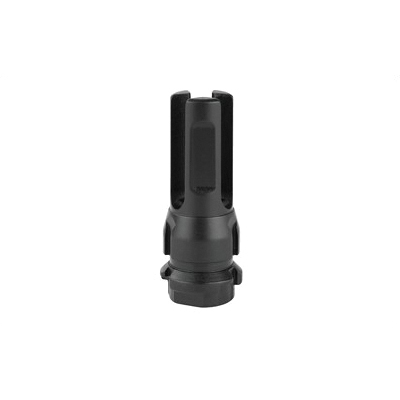 Dead Air Armament Key Mount Flash Hider, M14x1LH, Black - DA303 - Dead Air