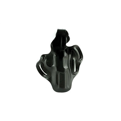 DeSantis Gunhide Scabbard Belt Holster Fits FN FIVE-SEVEN USG & IOM, RH w/ Thumb Br, Black - 001BAS8Z0 - Desantis Gunhide